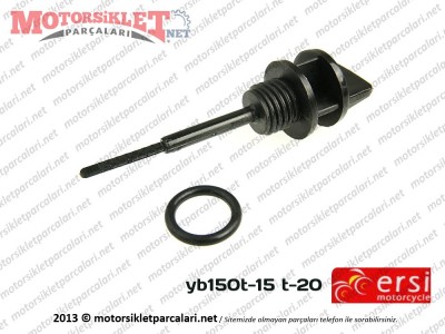 Ersi Motor YB150T-15 T-20 Yağ Kontrol Kapağı